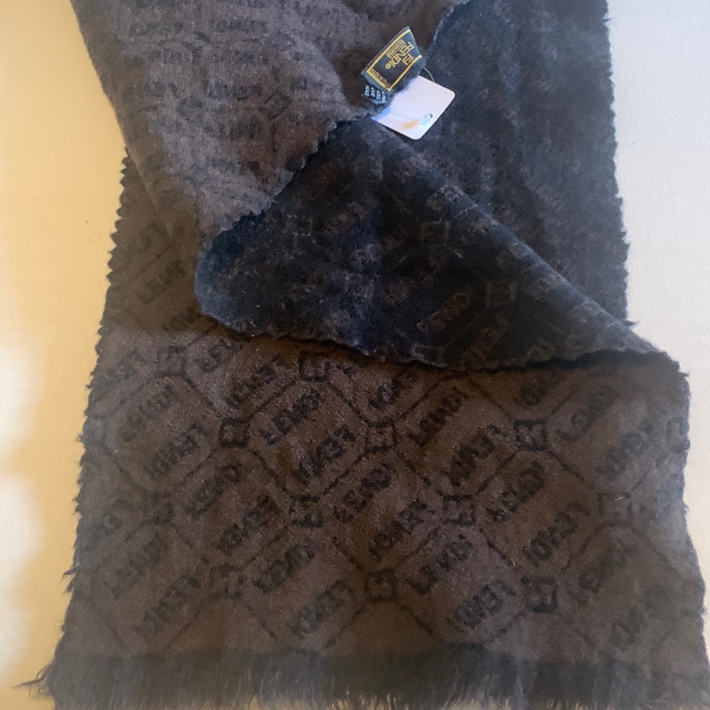 Fendi wool winter scarf